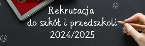 Rekrutacja do szkół i przedszkoli